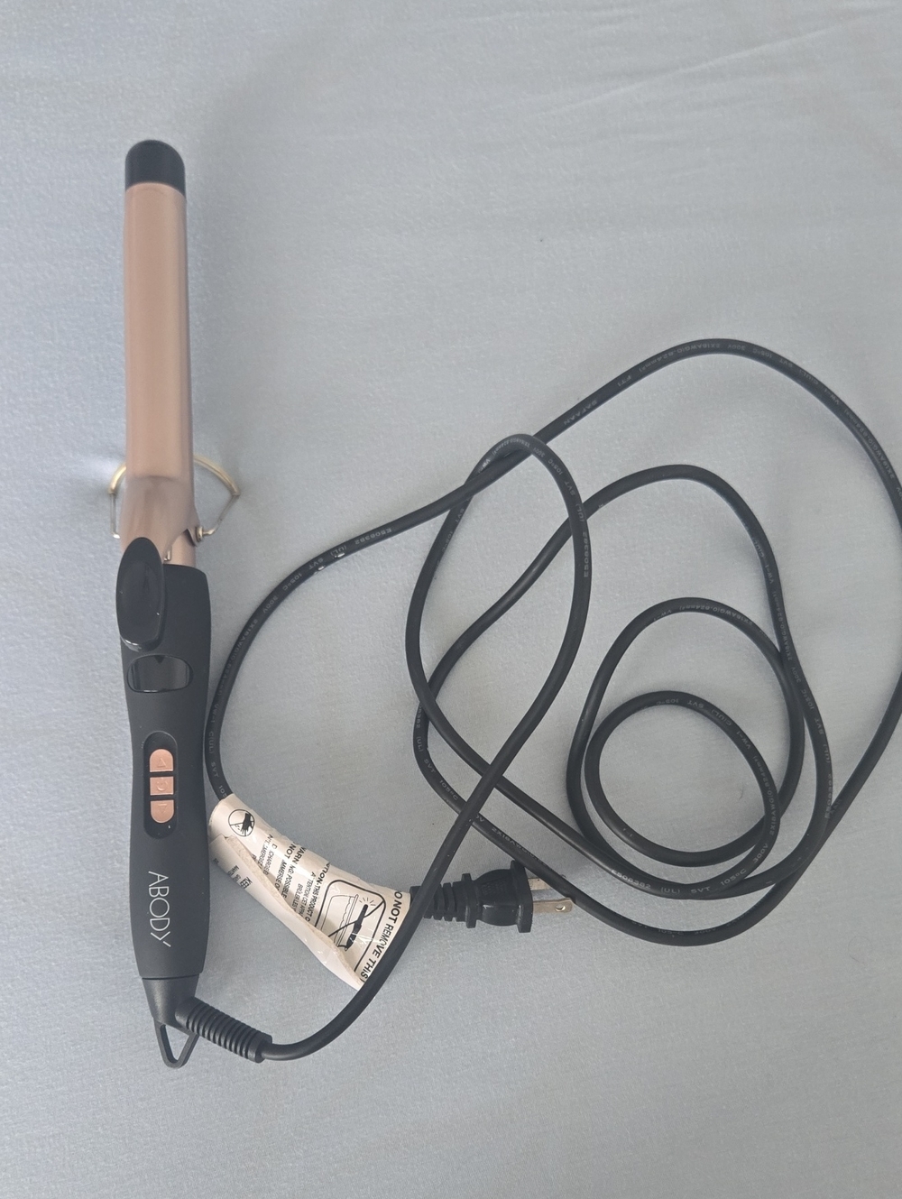 ABODY Rose Gold Curling Iron
